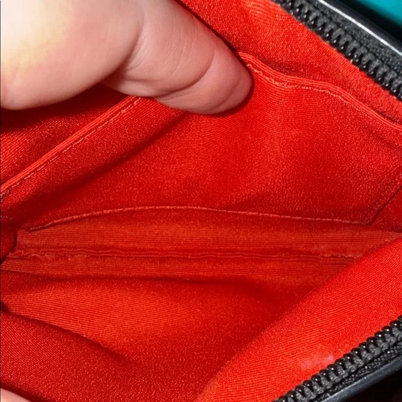 *** LOW START - Coach Black Signature Wristlet - Picture 6 of 6